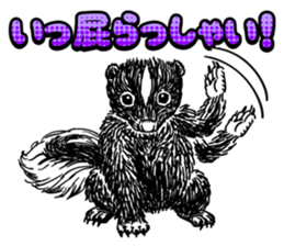 skunk sticker #8927271