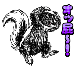 skunk sticker #8927272