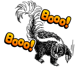 skunk sticker #8927276