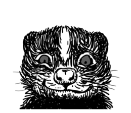 skunk sticker #8927283