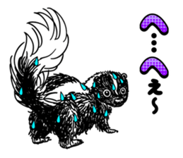 skunk sticker #8927288