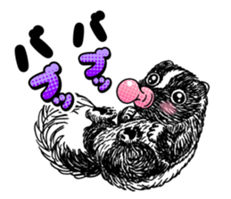 skunk sticker #8927299