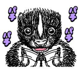 skunk sticker #8927300