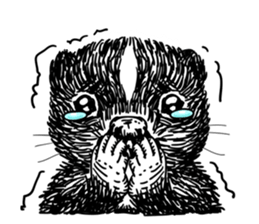 skunk sticker #8927301