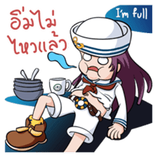 "Mille-Feuille" Sailor Girl sticker #8927468