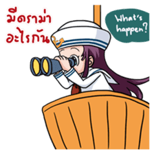 "Mille-Feuille" Sailor Girl sticker #8927475