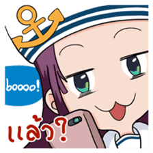 "Mille-Feuille" Sailor Girl sticker #8927477