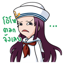 "Mille-Feuille" Sailor Girl sticker #8927478