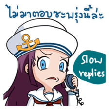 "Mille-Feuille" Sailor Girl sticker #8927479