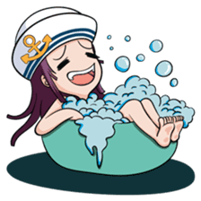 "Mille-Feuille" Sailor Girl sticker #8927494