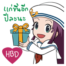 "Mille-Feuille" Sailor Girl sticker #8927500