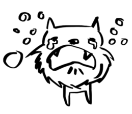 LUCKY THE YORKIE sticker #8927752