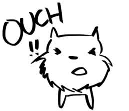 LUCKY THE YORKIE sticker #8927767