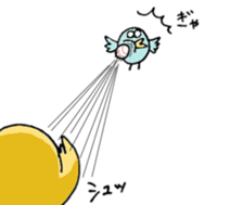 maki bird sticker #8927890