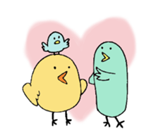 maki bird sticker #8927903