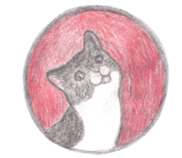 cat_circle sticker #8929225