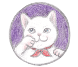 cat_circle sticker #8929228