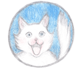 cat_circle sticker #8929230