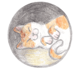 cat_circle sticker #8929231