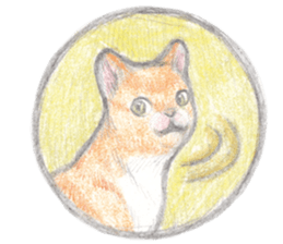 cat_circle sticker #8929234