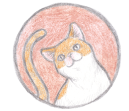cat_circle sticker #8929235