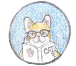 cat_circle sticker #8929239