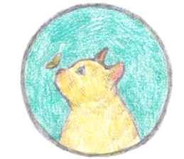 cat_circle sticker #8929244