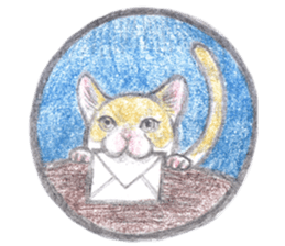 cat_circle sticker #8929246