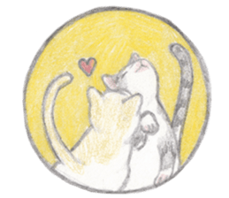 cat_circle sticker #8929248