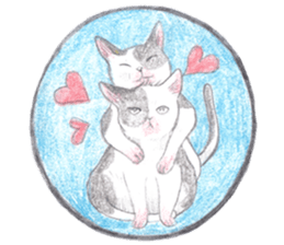 cat_circle sticker #8929259
