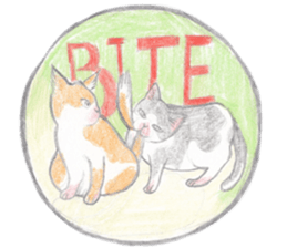 cat_circle sticker #8929262