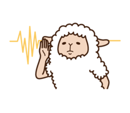 Day of the sheep sticker #8929552