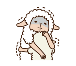 Day of the sheep sticker #8929570