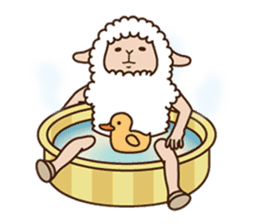 Day of the sheep sticker #8929580