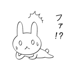 Yuru Rabbit Sticker sticker #8929785