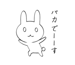 Yuru Rabbit Sticker sticker #8929808