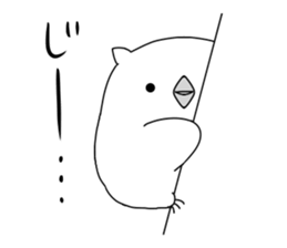 white owl sticker #8930233