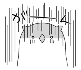 white owl sticker #8930246