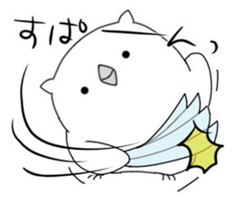 white owl sticker #8930260