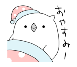 white owl sticker #8930262