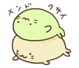 Melonpan seals sticker #8930386