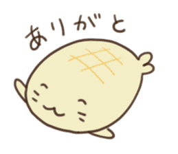 Melonpan seals sticker #8930387