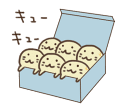 Melonpan seals sticker #8930421