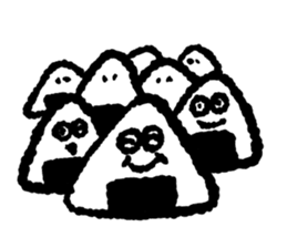 I am a rice ball !!! sticker #8930512