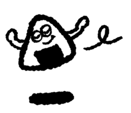 I am a rice ball !!! sticker #8930516