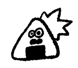 I am a rice ball !!! sticker #8930520