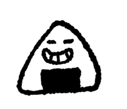 I am a rice ball !!! sticker #8930530