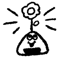 I am a rice ball !!! sticker #8930531
