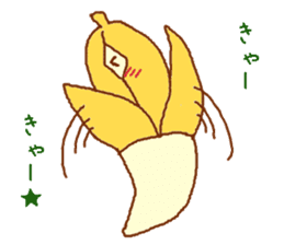 Banana commotion sticker #8931153