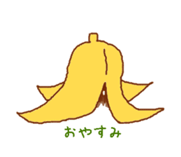 Banana commotion sticker #8931178